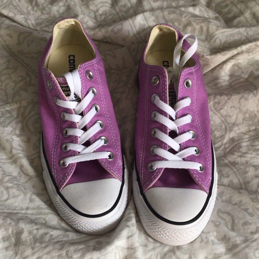 Purple Converse Shoes